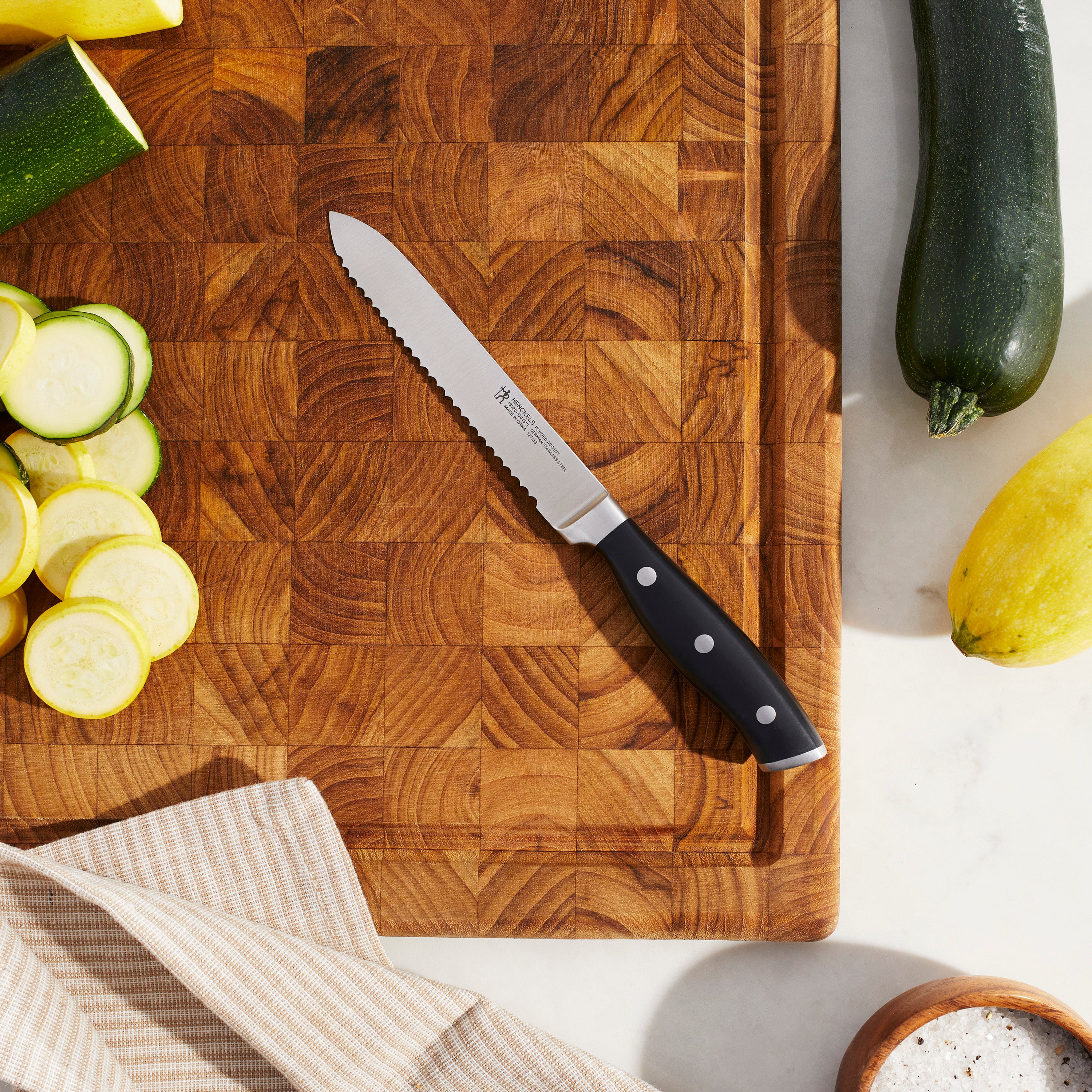 Henckels Forged Accent 5-inch Serrated Utility Knife
