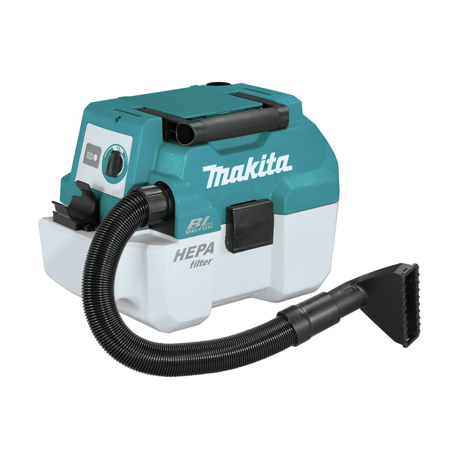 Makita XCV11Z  18V LXT Lithium-Ion Brushless 2 Gallon HEPA Filter Portable Wet/Dry Dust Extractor/Vacuum (Tool Only)