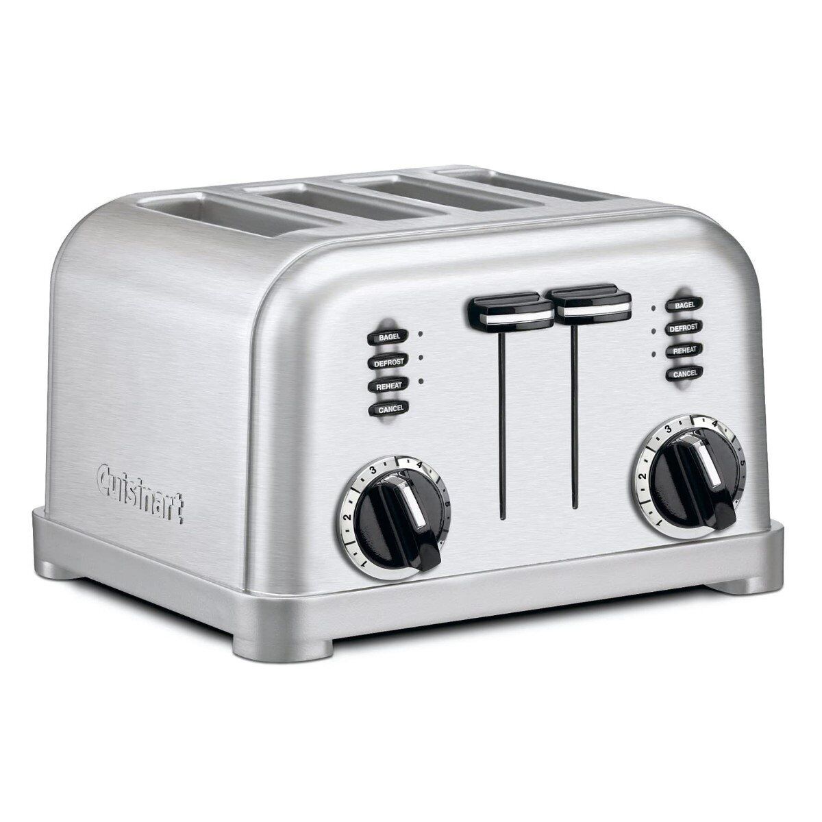 Cuisinart 4-Slice Classic Metal Toaster | Brushed Stainless Steel