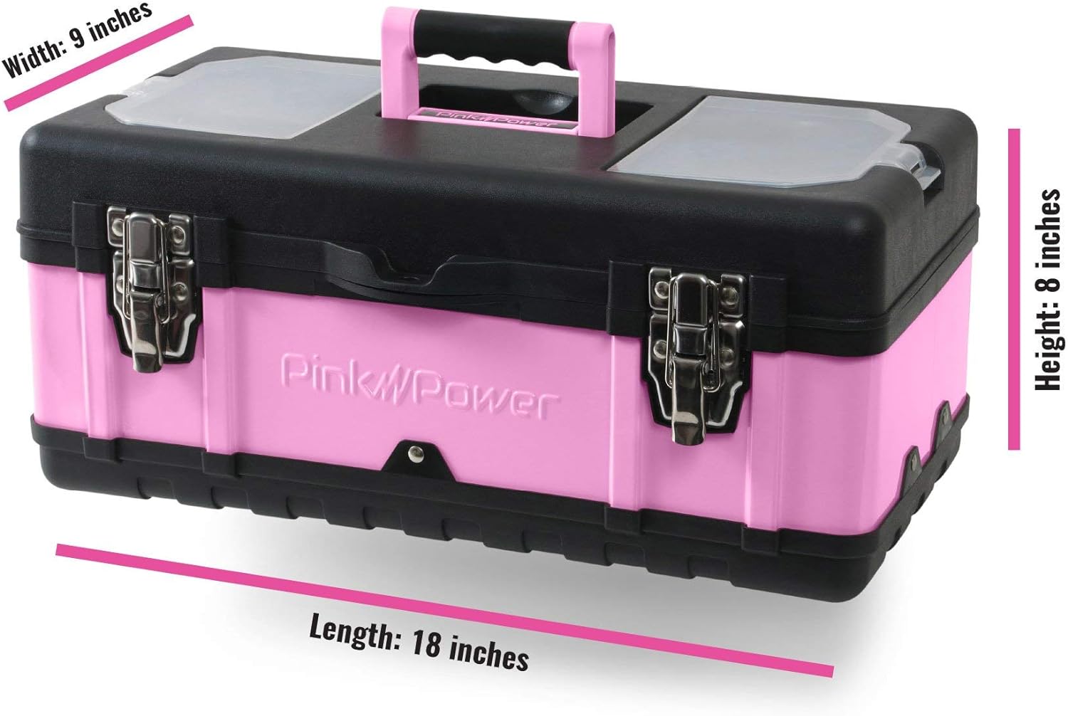 Pink Power Pink Tool Box for Women - 18