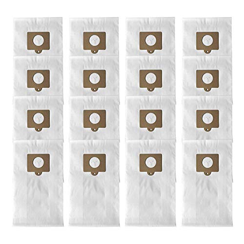 ATXKXE 16-Pack Micro Filtration Premium Canister Vacuum Bags Fit Kenmore Style C Q 5055 50557 50558 50104, Panasonic C-5 C-18