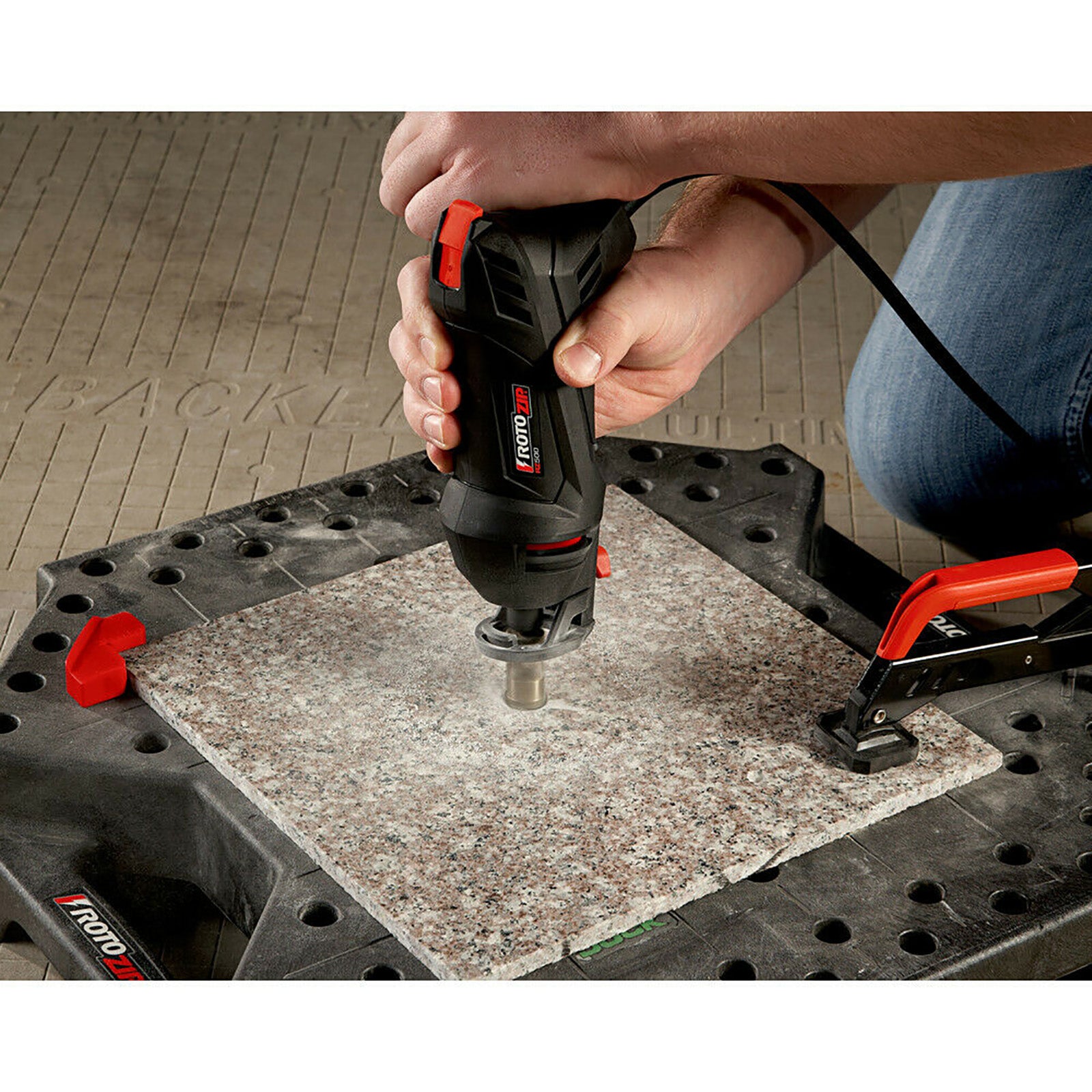 Rotozip SS355-10 RotoSaw 5.5A Spiral Saw Kit