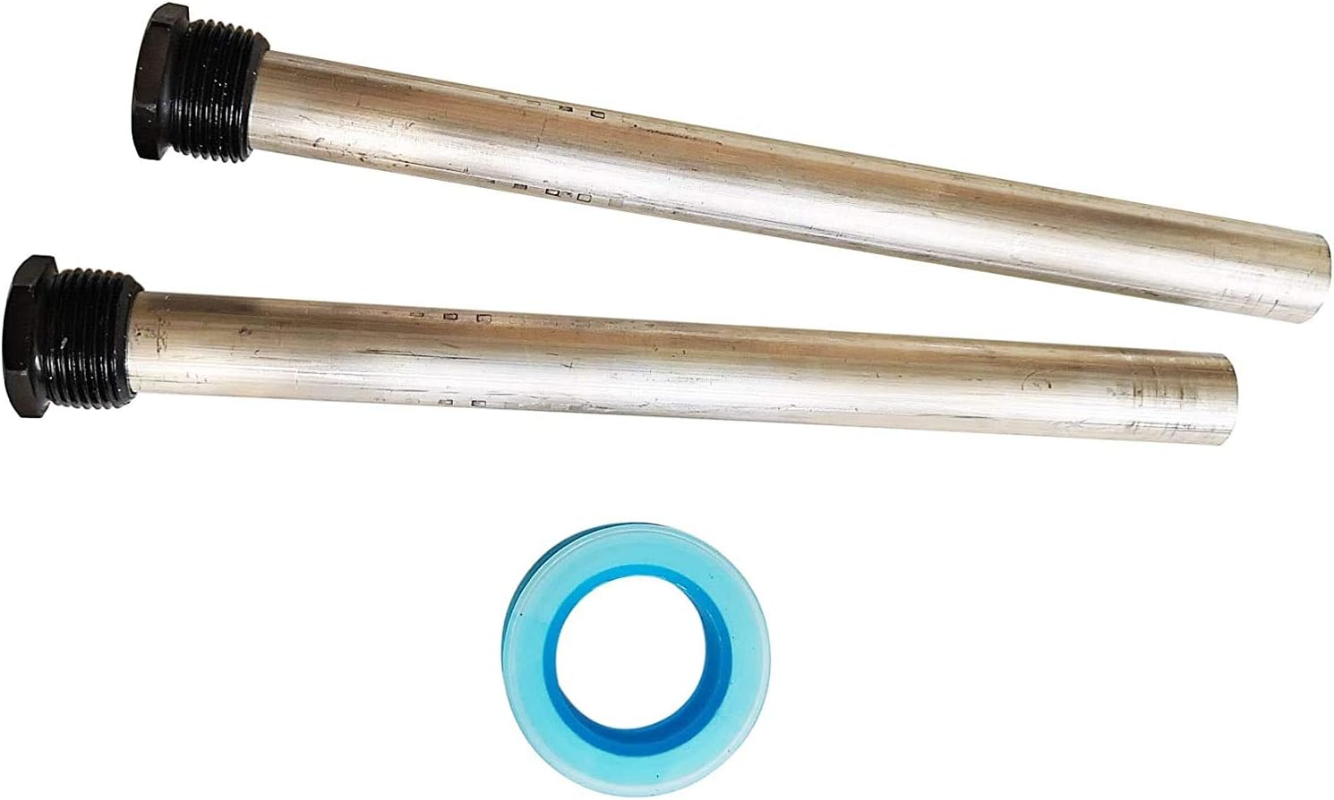 ozek RV Water Heater Magnesium Anode Rod Set &a;#226;&a;#128;&a;#147; 2-Piece Kit Water Heater Anode Rods with PTFE Tape &a;