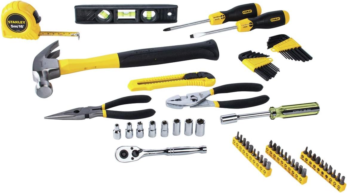 STANLEY Mechanics Tools Kit / Home Tool Kit, 65-Piece (94-248)