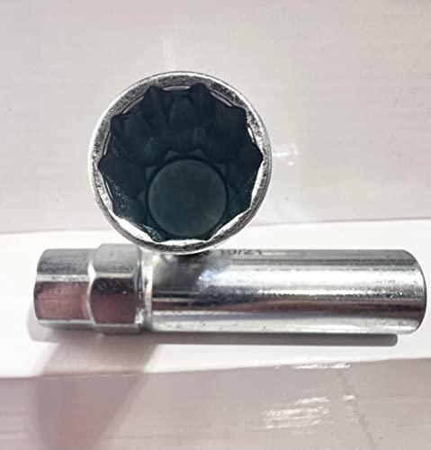bimecc ta23-21/22 10-spline lug nut tool key (truck) w/13/16 &a; 7/8 hex drive