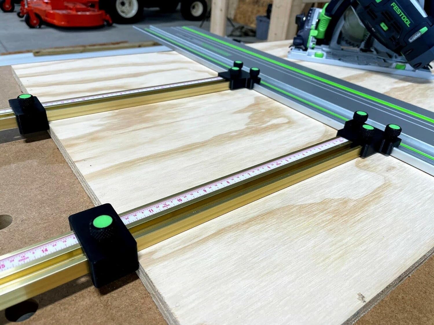 ToolCurve Parallel Guides Compatible with Festool Track Saw Guide Rails