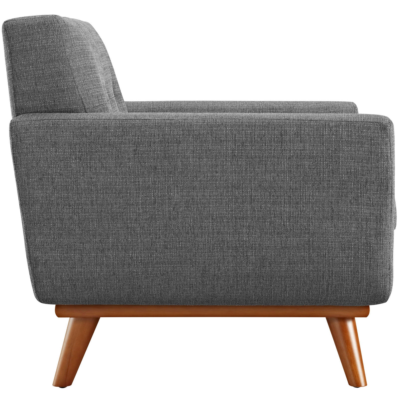 Modway EEI-1178-DOR Engage Upholstered Fabric Armchair - Gray