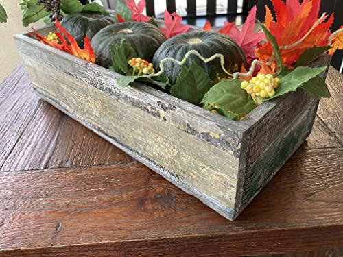 Brighton Living wood bathroom decorative storage mason jar box, toilet paper holder, succulent garden planter, diaper organizer, small wooden
