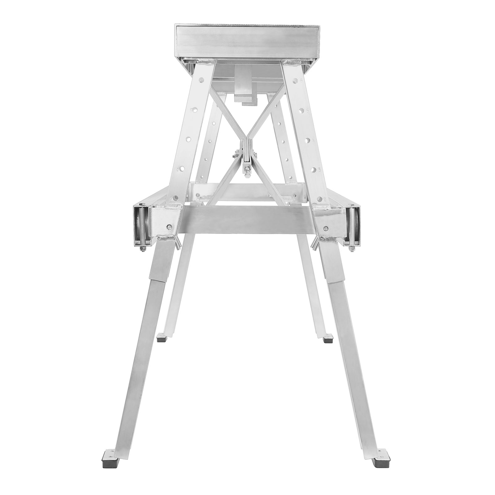 GypTool Drywall Bench Sawhorse Step Ladder - Adjustable Height Workbench 18