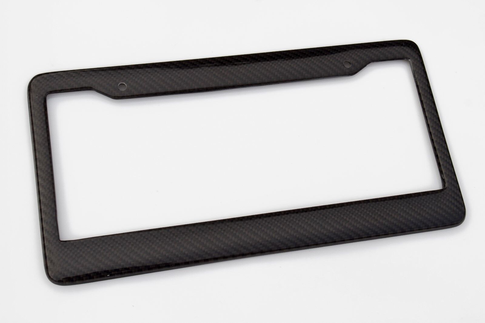 Boulevard REAL 2PCS 100% CARBON FIBER LICENSE PLATE FRAME TAG COVER ORIGINAL 3K+Screw Caps