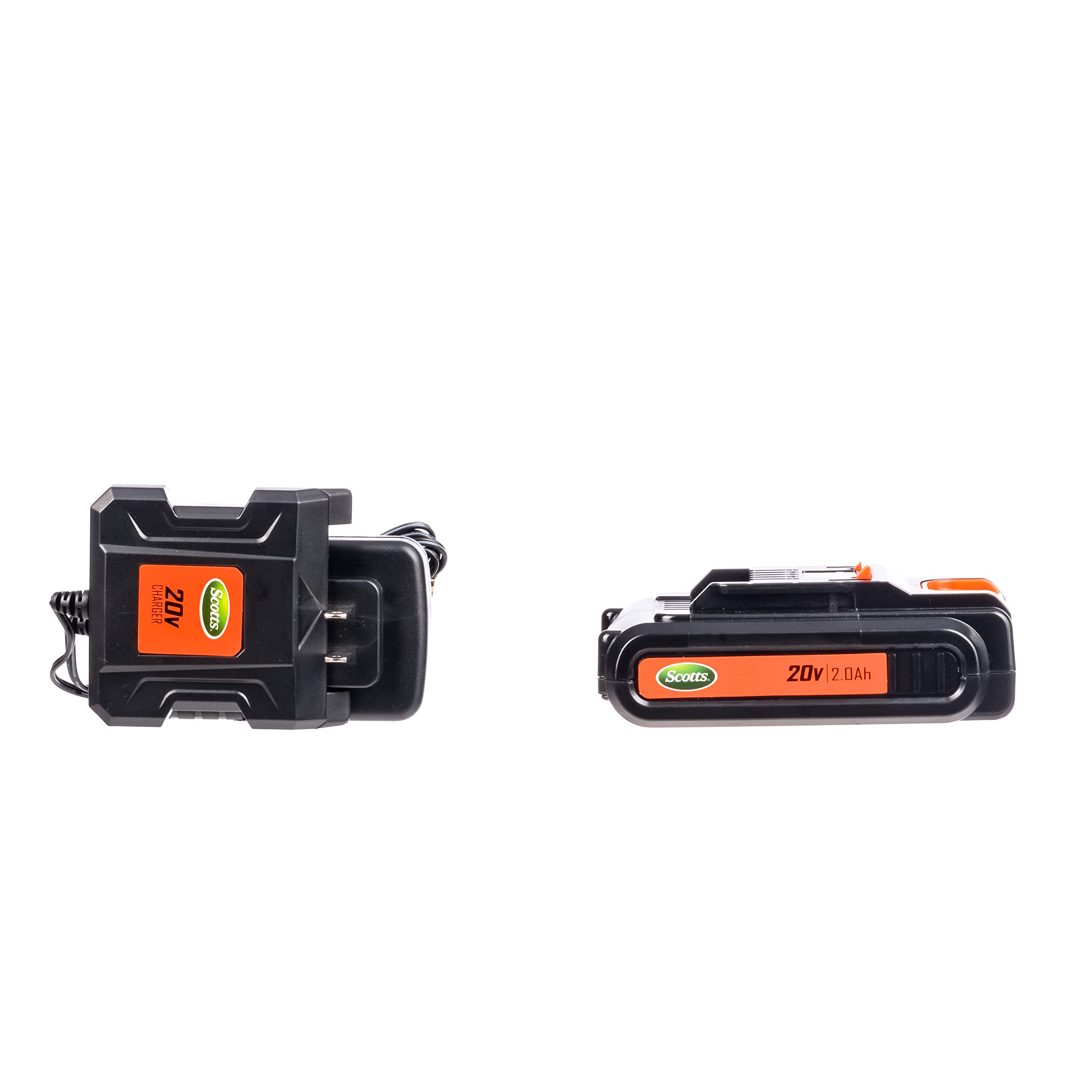 Scotts Outdoor Power Tools LSS020S 20-Volt Cordless Shrub Shear Combo, 1.5Ah Battery &a; Fast Charger Included, Black
