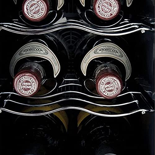 Koblenz 6-Bottle Free Standing Single Zone Fridge And Chiller Wine Cooler, One Size, Black