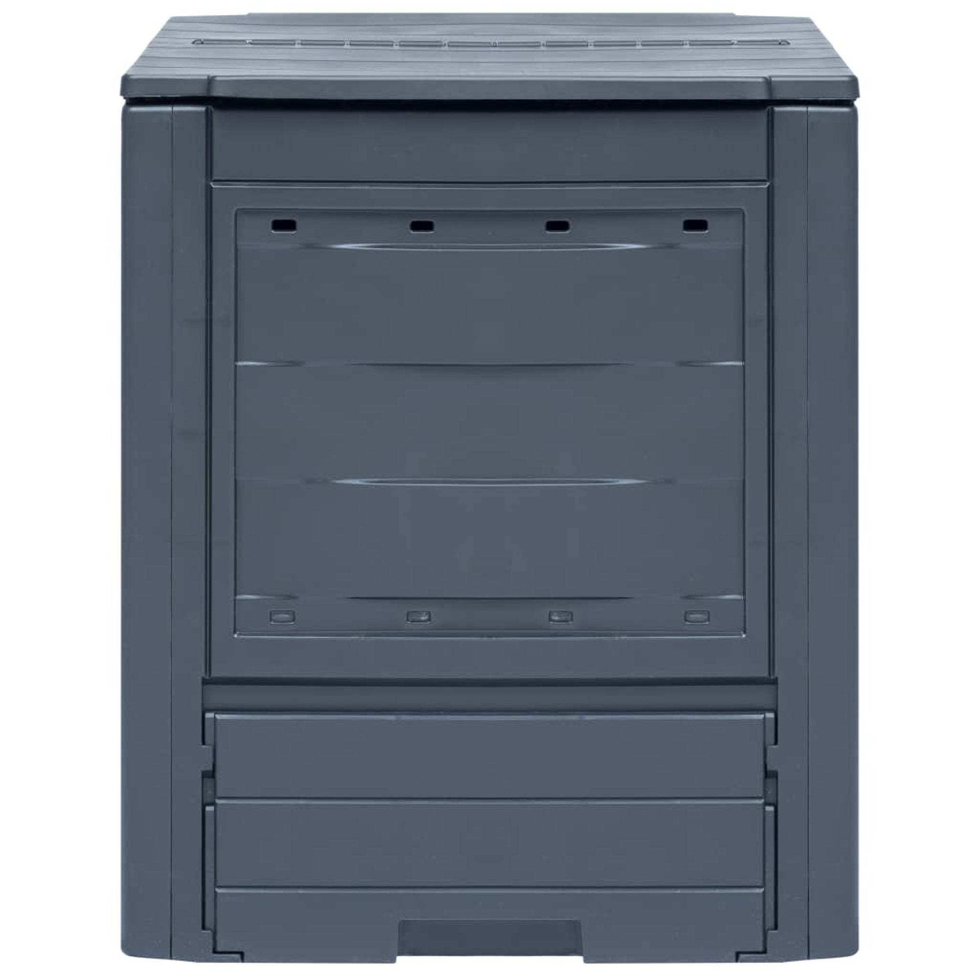 vidaXL Garden Composter Gray 23.6