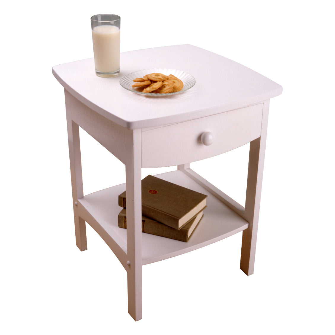 Winsome Claire Accent Table White Finish