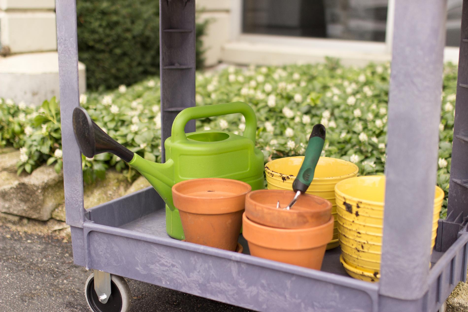 WEN 2 Shelf Polypropylene Service Cart