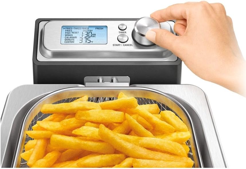 HWI/Breville USA Breville BDF500XL Smart Fryer Silver, 15 x 10.5 x 11 inches