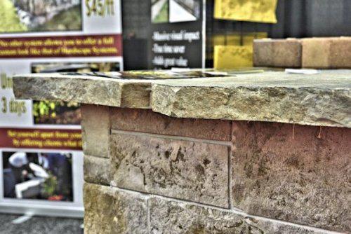 Walttools freeform edge concrete countertop form - stone