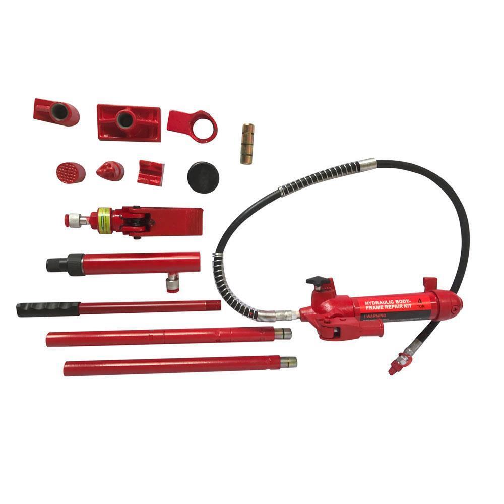 Great Choice Products 4 Ton Hydraulic Porta Power Jack Air Pump Lift Ram Body Frame Repair Kits