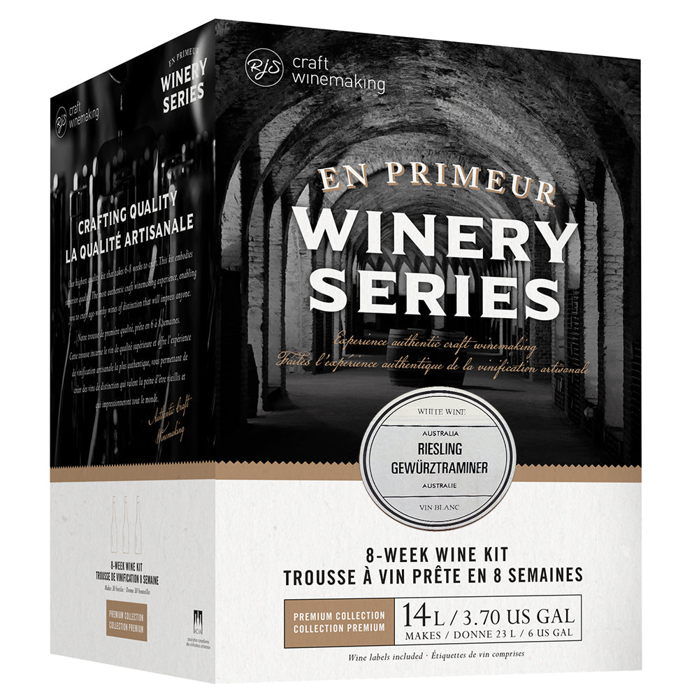 En Primeur Wine Ingredient Kit - En Primeur Winery Series - Australian Riesling Gewürztraminer