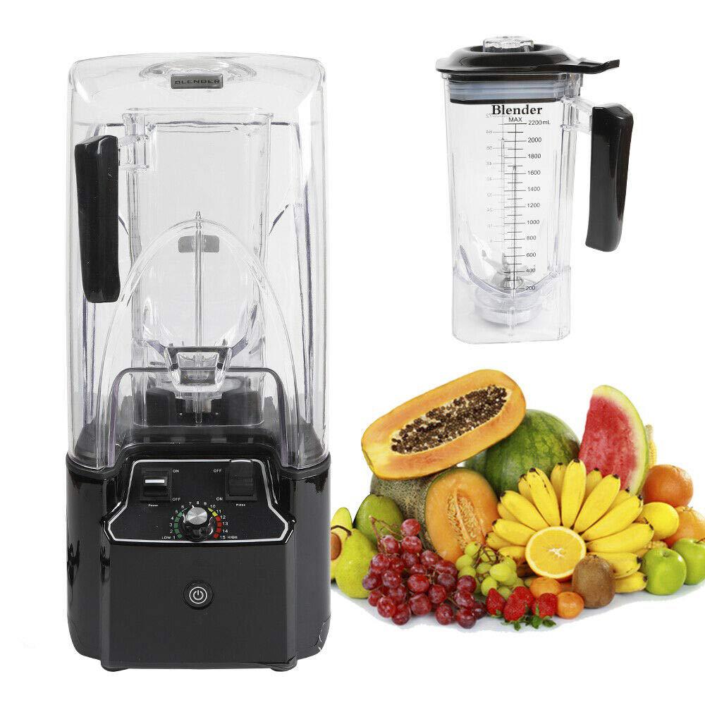loyalheartdy countertop blender juicer machines smoothie cereals juice extractor mixer 2200w commercial blender sound-proof safety cover f
