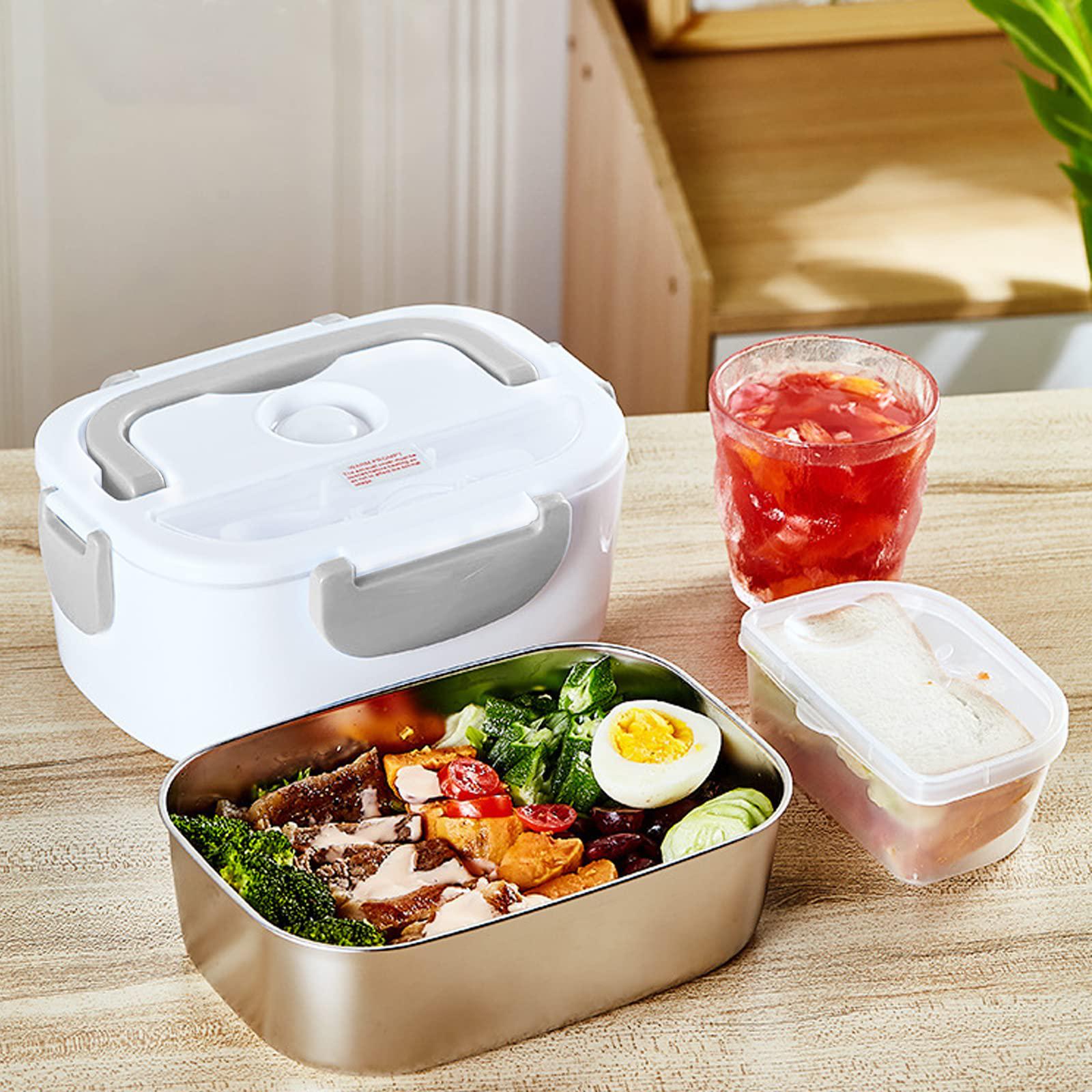 nifogo electric lunch box portable 3 in 1 food warmer 100 w for car food heater 12v 24v 110v 3 in1 portable microwave for car