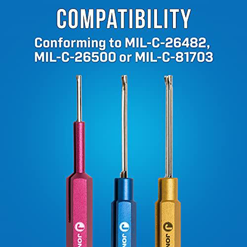 Jonard Tools connector insertion tool kit, 3 pc