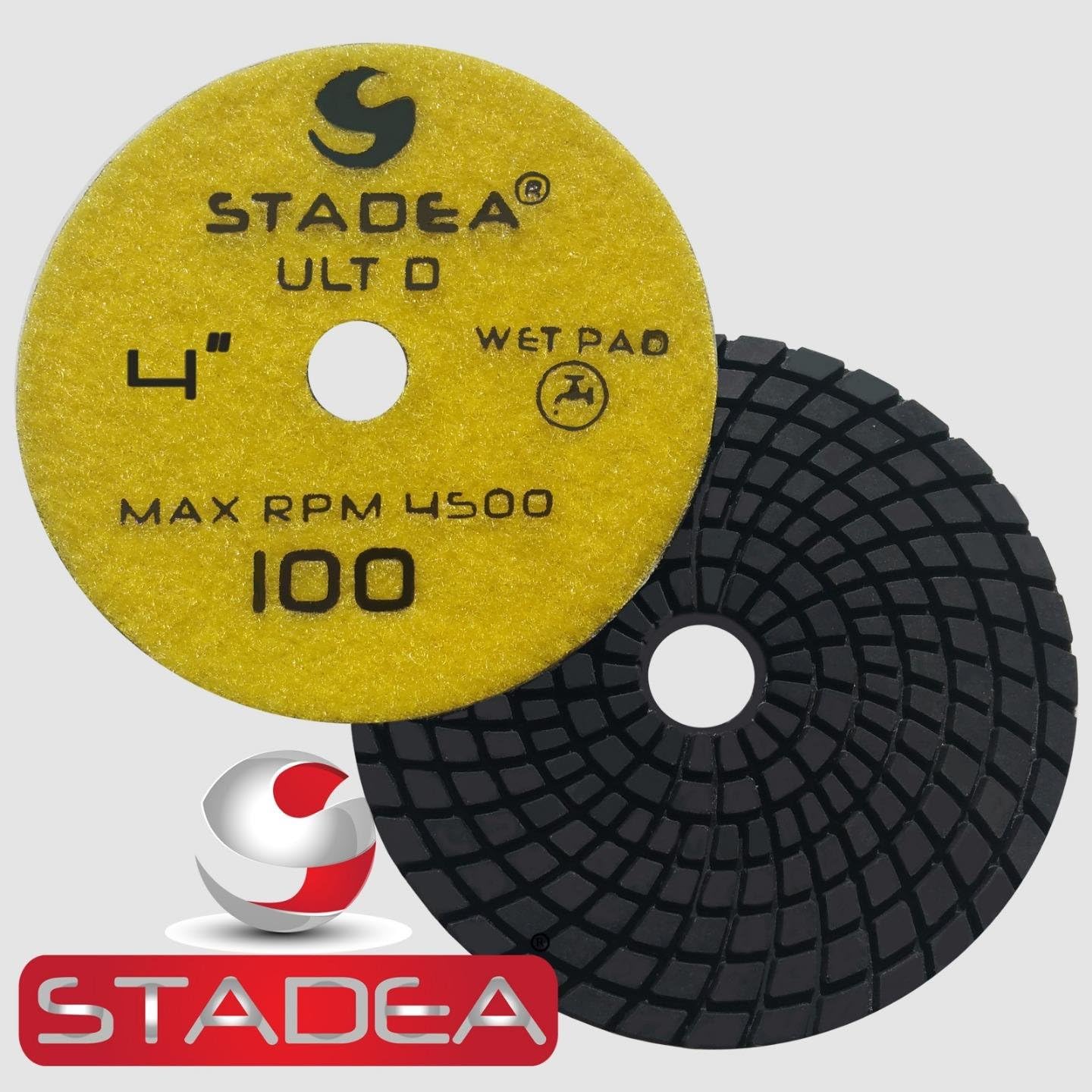 Shop N Save Diamond Tools Stadea PPW107X Granite Polishing Pads 4