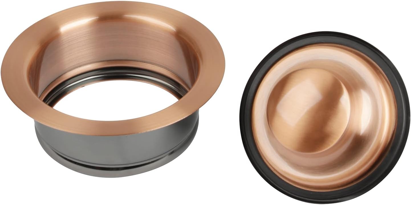 O&a;H Kitchen Sink Garbage Disposal Flange Stopper, One Size Disposal Rim, Fit 3-1/2 Inch Standard Sink Drain Hole (1.63