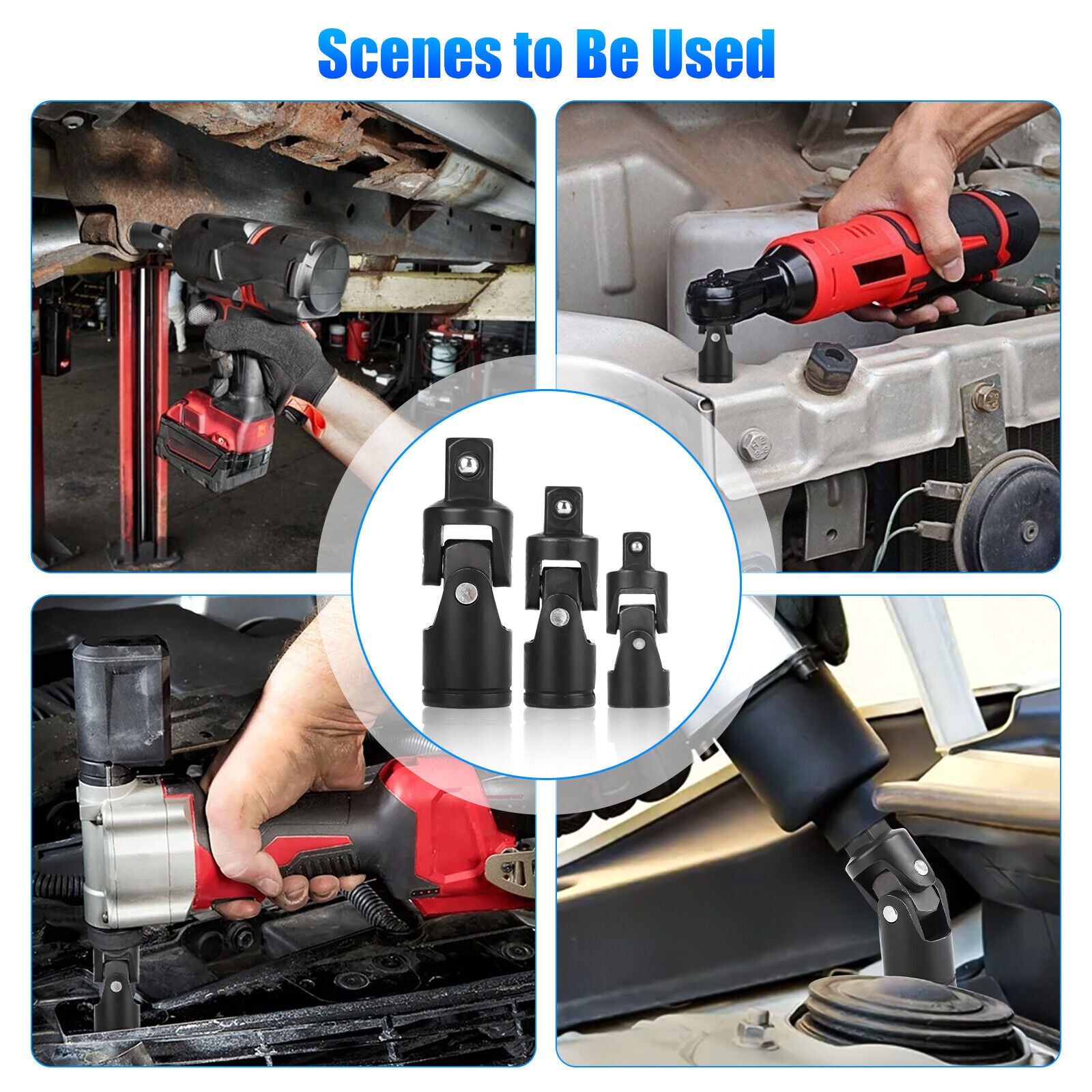 Great Choice Products 3Pcs 1/4