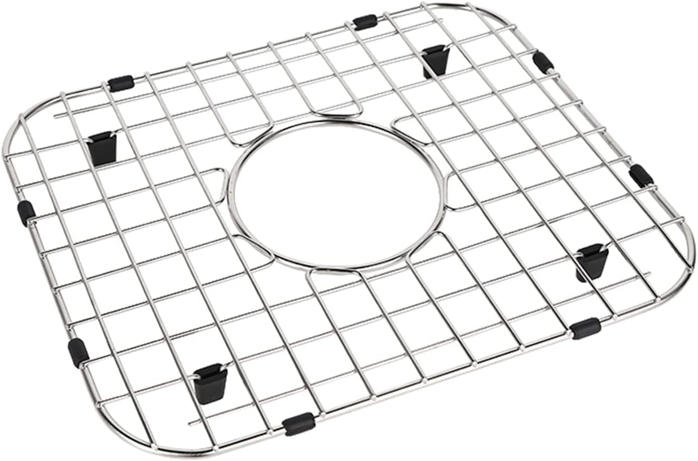 YZ Jadairy 20 PCS Rubber Feet for Sink Grid Kitchen Sink Rack Feet Kitchen Sink Wire Protective Rack Feet Black Grid Protector Rep