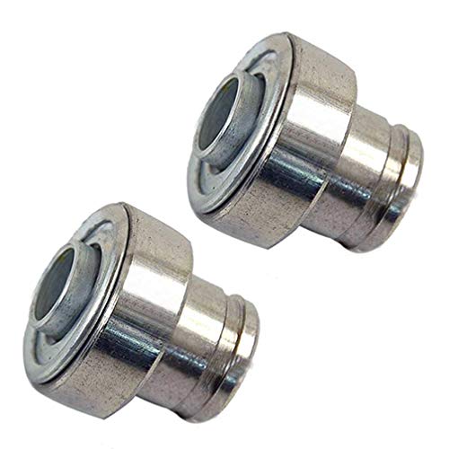 Craftsman 2 Pack of Genuine OEM Lawn Mower Flange Bearings # 587070201-2PK
