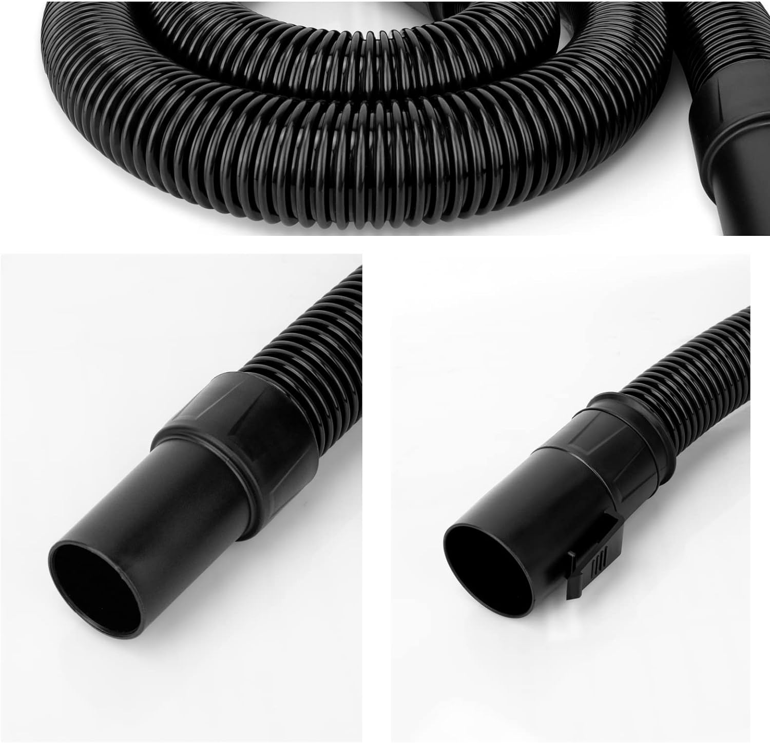Stanley 19-1100 Wet and Dry Vacuum Extension Hose, 1-7/8 inch, 6 Feet, Fit for  6-18 Gallon Wet/Dry Vacuum Cleaners, Compatible with SL