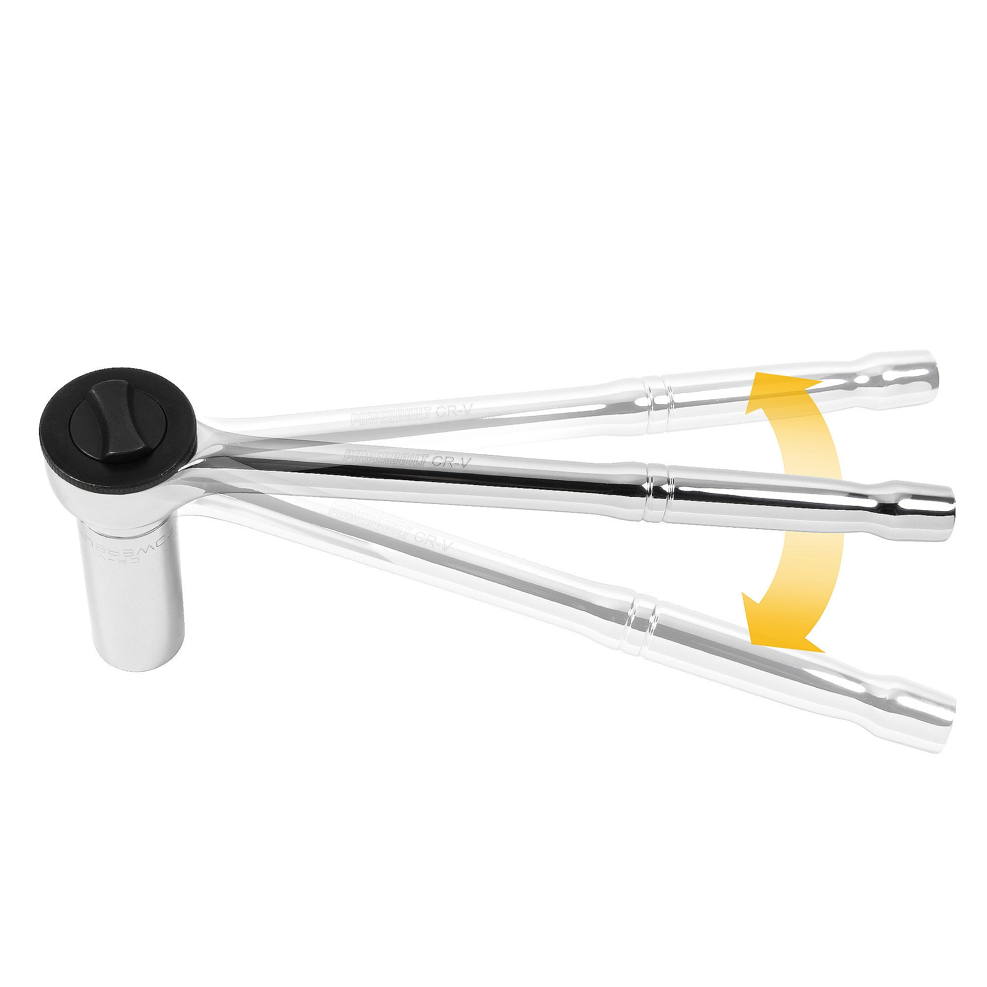 Powerbuilt 1/2 Inch Drive 42 Tooth Spin Disc Ratchet - 642505