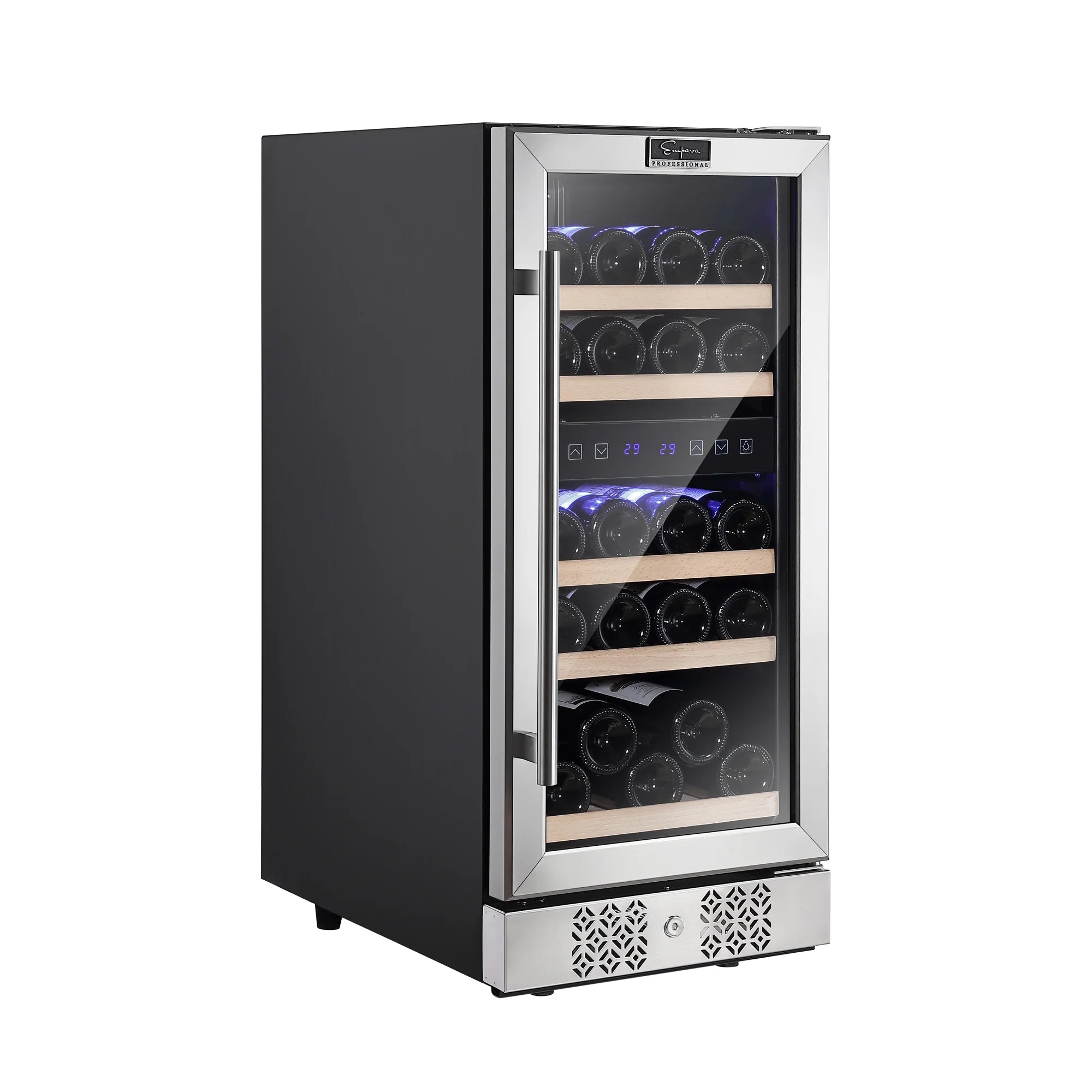 Empava 15 Inch Dual Zone Wine Cooler Wine Fridge WC02D