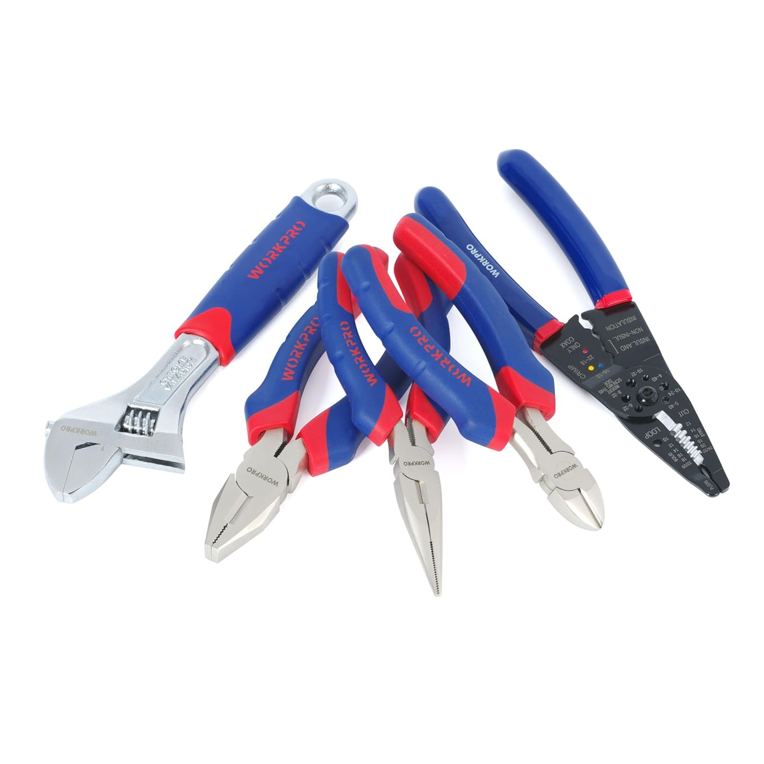 GCP Products Home Tool Kit, 322Pcs Home Repair Hand Tool Kit Basic Household Tool Set With Carrying Bag