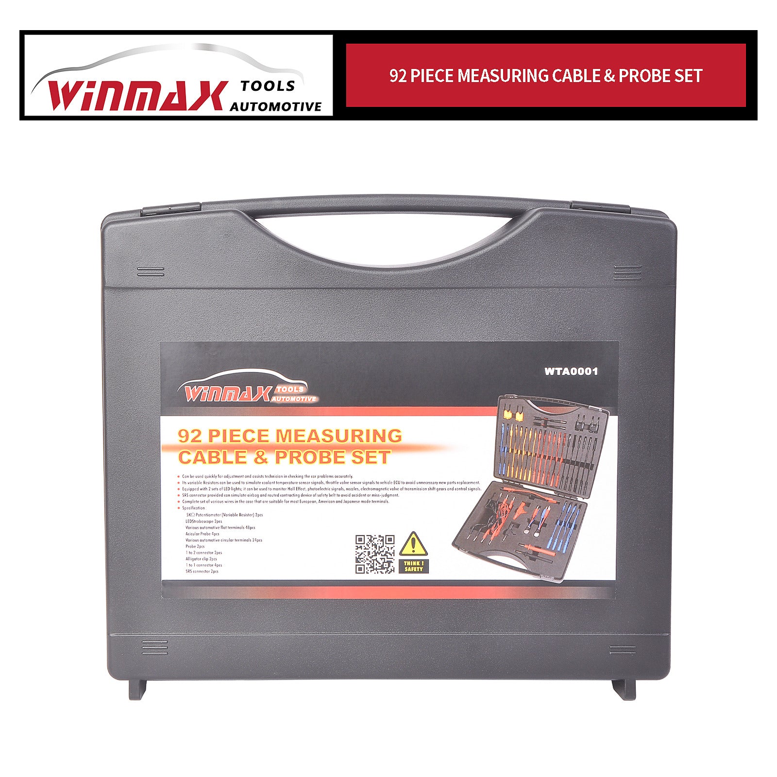 Great Choice Products Automotive Multimeter Test Lead Kit Electrical Testers Auto Diagnostic Tools