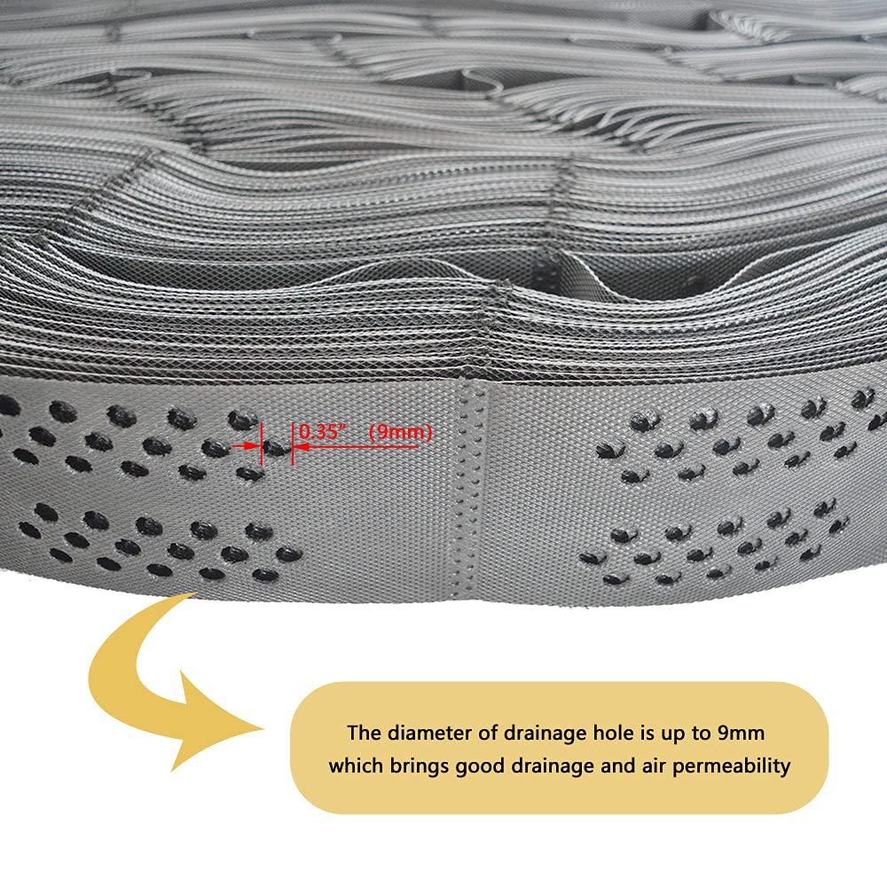 haywhnkn 4&s;&s; ground grid geocell paver polyethylene hdpe earthwork honeycomb room punch type with drain hole 8.2ftx19.7ft