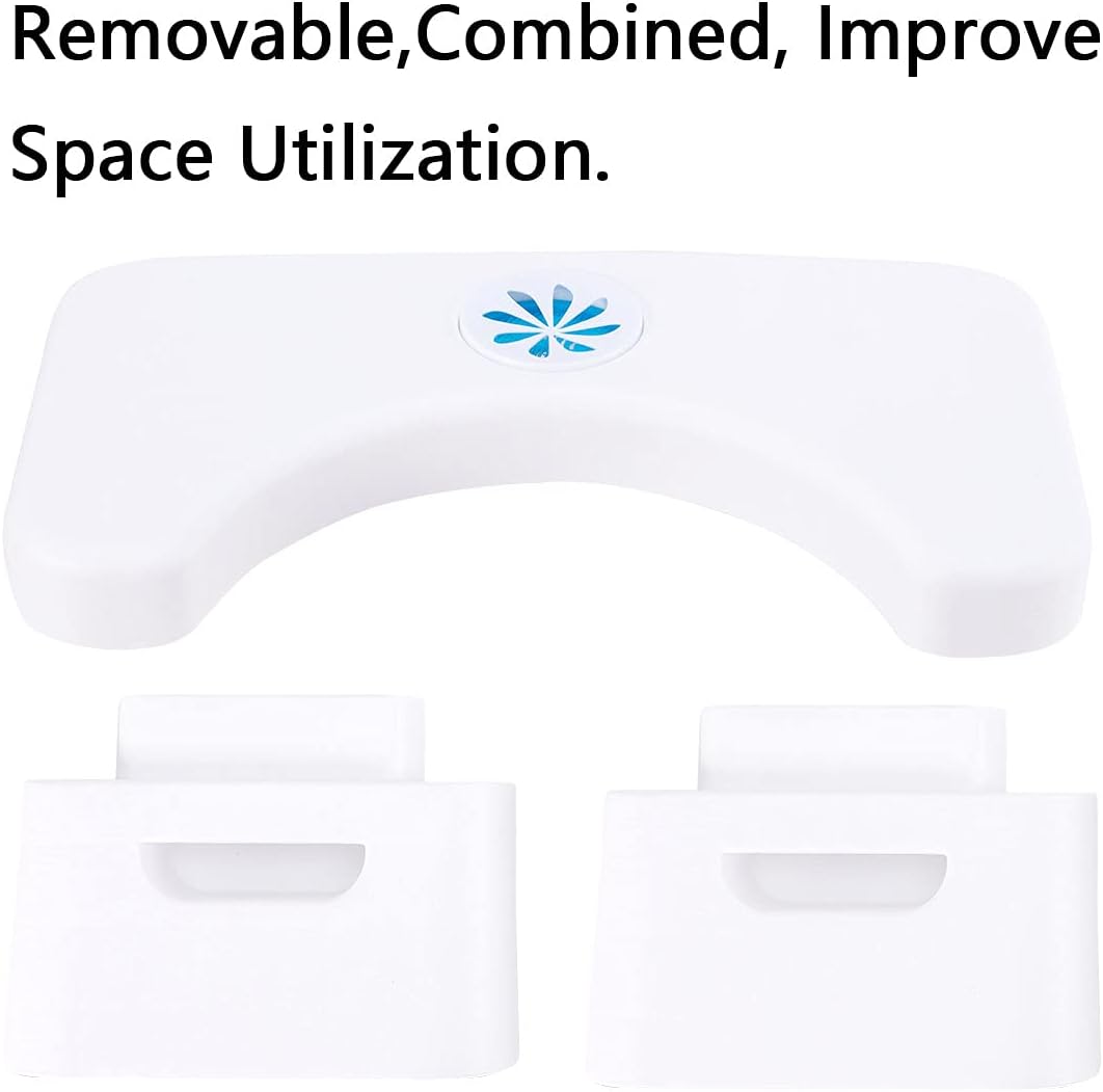 HI FINE CARE Toilet Stool, Folding Toilet Stool, Squatting Toilet Stool, Bathroom Toilet Stool, Potty Step Stool, Splicable Poop Stool, Step