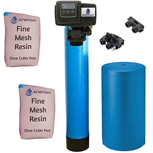 Abundant Flow Water Systems AFWFilters IRONPRO2 Pro 2 Combination Water Softener Iron Filter Fleck 5600SXT Digital metered Valve for Whole House (32,000