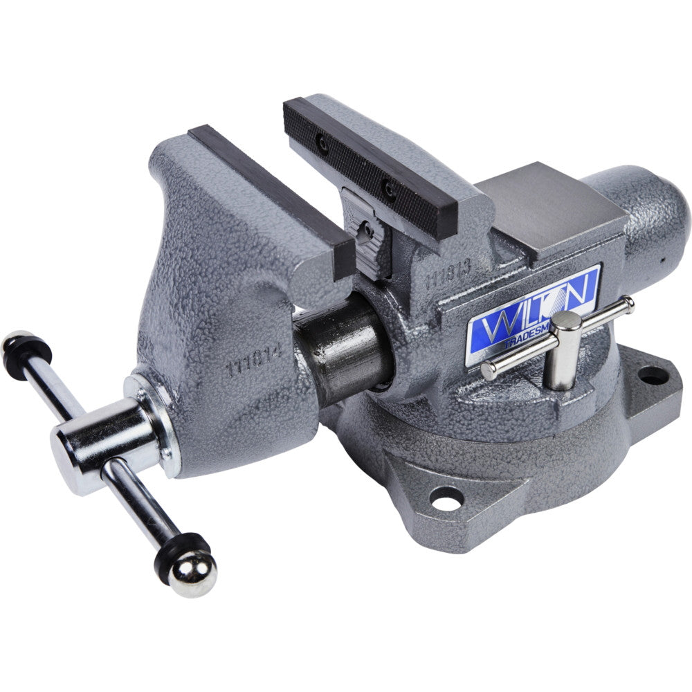 Wilton 28806 1755 Tradesman Vise with 5-1/2 in. Jaw Width, 5 in. Jaw Opening &a; 3-3/4 in. Throat Depth
