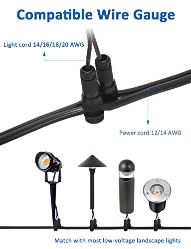 SUNVIE 12W Low Voltage Landscape Lighting RGB Color Changing LED Landscape Lights Remote Control Waterproof Spotlight Garden Pat