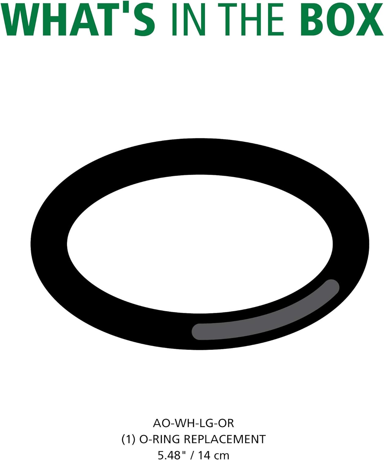 A. O. Smith AO-WH-LG-OR - Whole House Water Filter O-Ring 5.48 Inch 14 Cm Diameter Fits Most Housings Made for 4.5 Inch Filters