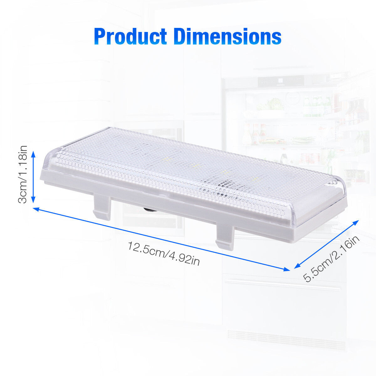 Great Choice Products W10515058 Led Light For Whirlpool Refrigerator Wpw10515058 Ap6022534 Ps11755867
