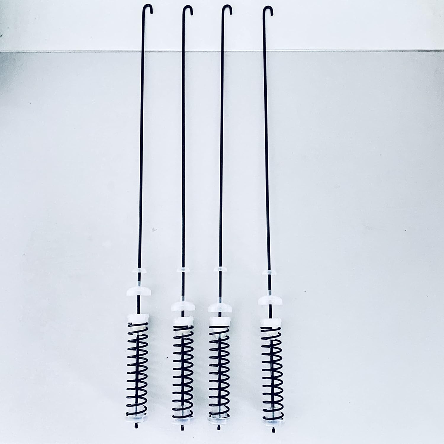 AZ4U 4Pcs Washer Suspension Rod Kit Replaces For Amana NTW4605EW0 NTW4516FW1 NTW4516FW2 NTW4516FW3, Whirlpool WTW4800BQ0 WTW4800BQ1