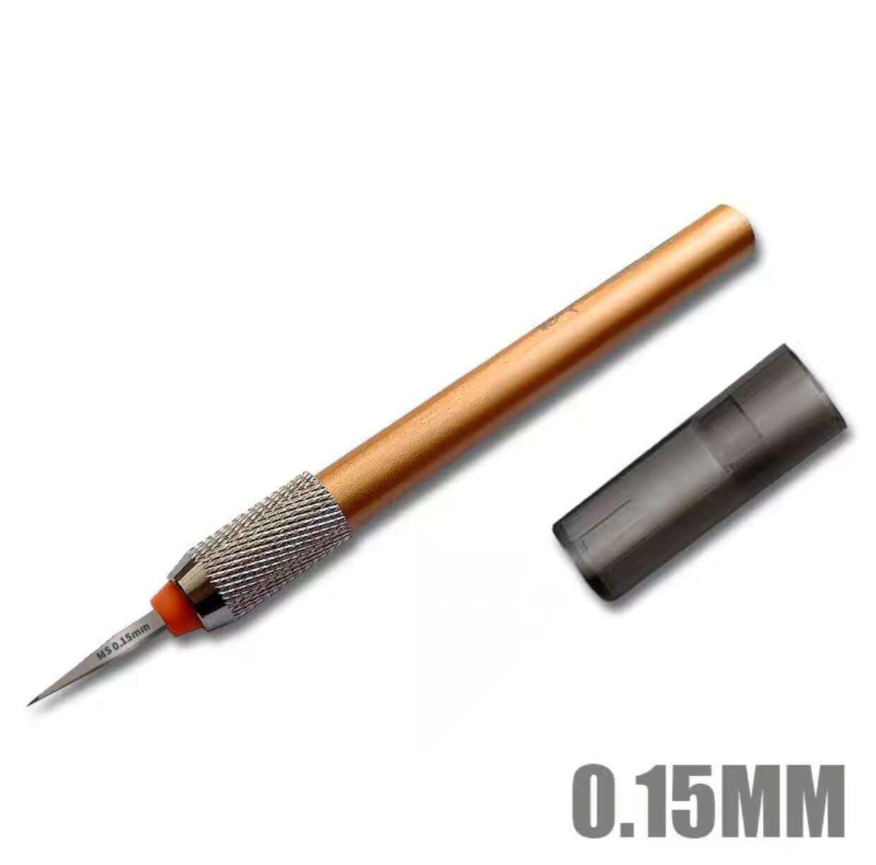 Ansai prime model nipper,gundam resin carved scribe line hobby cutting tool chisel 5 pcs 0.2/0.4/0.6/0.8/1.0mm (0.15mm)