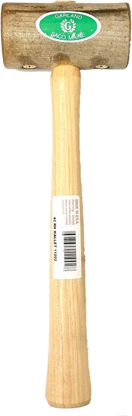 GARLAND JEWELERS RAWHIDE MALLET 6 oz. HAMMER # 2 GARLAND 1-1/2