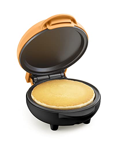 Nostalgia MGD5OR MyMini Personal Electric Griddle Perfect for Healthy Chaffles, Almond Flour Keto &a; Low-Carb Diets, Eggs, Omelet