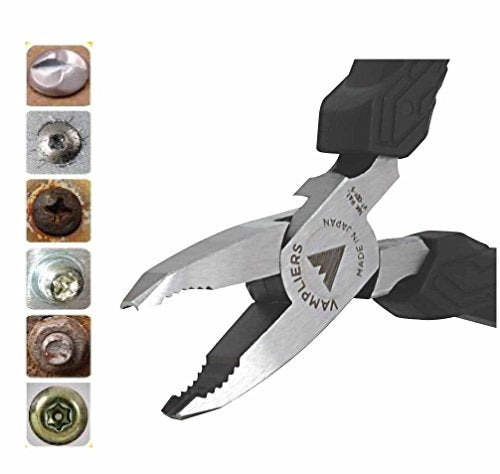 VamPLIERS Worlds Best Pliers VT-001-S2F Rusted/Damage/Security Screw Extraction Pliers Best Holiday Christmas Gift Ideal for Cor
