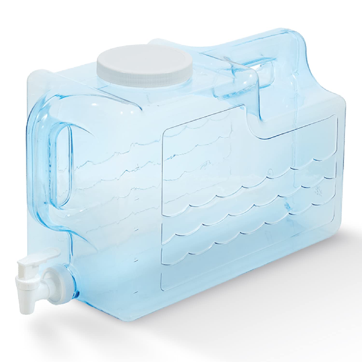 Arrow Home Products Arrow 3 gallon Drink Dispenser for Fridge - Plastic Beverage Dispenser with Spigot for Easy Dispensing - BPA Free Plastic - conv