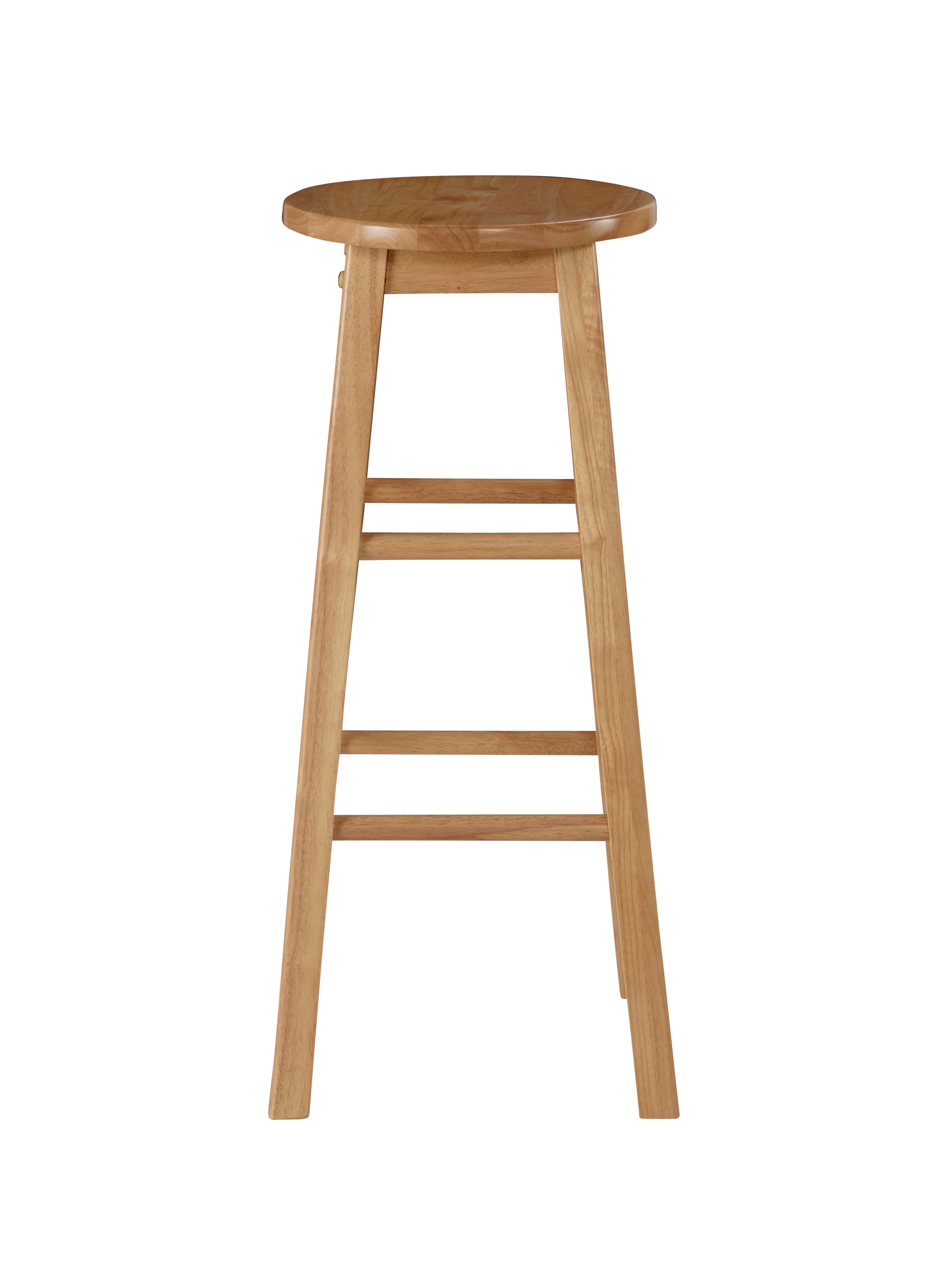 Linon Barstool With Round Seat